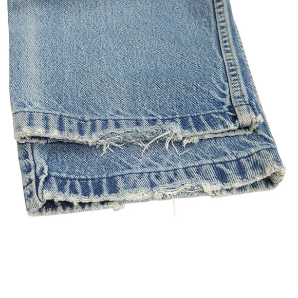 Vintage Levi's 550 Made In USA Relaxed Jeans 40x26 (Re-Hemmed) READ! - Picture 7 of 16